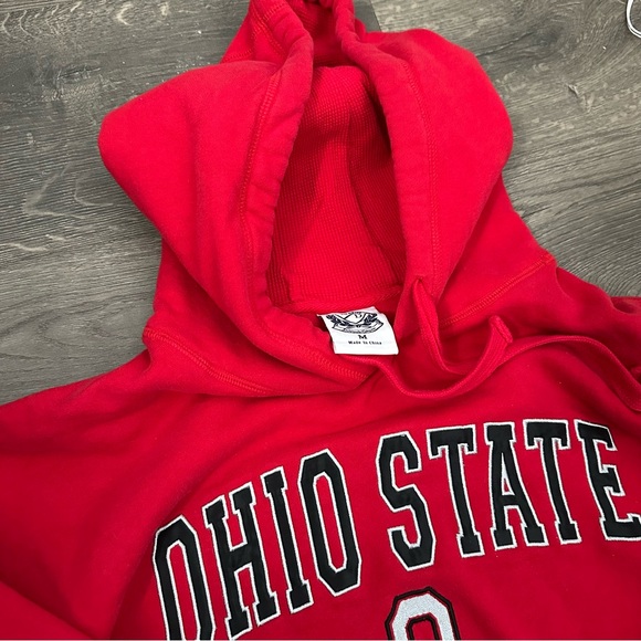Red Ohio State Hoodie - Picture 5 of 6